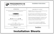 Instruction Sheets