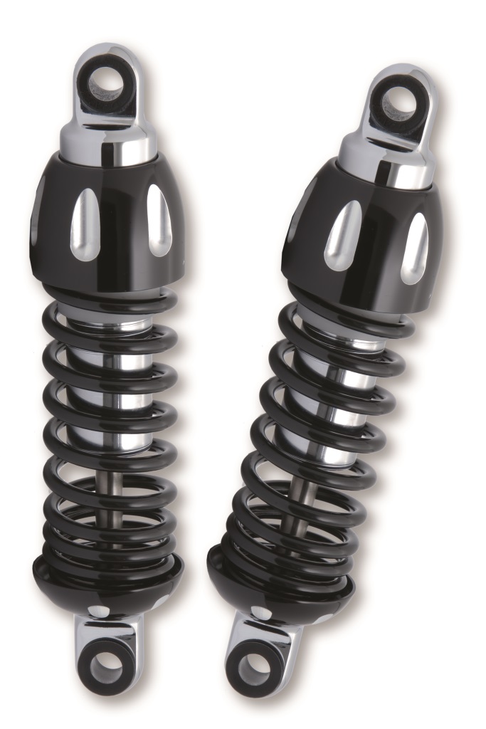 Progressive 430 Black 12.5" Heavy Duty Rear Shocks for 2004-21 Harley Sportster