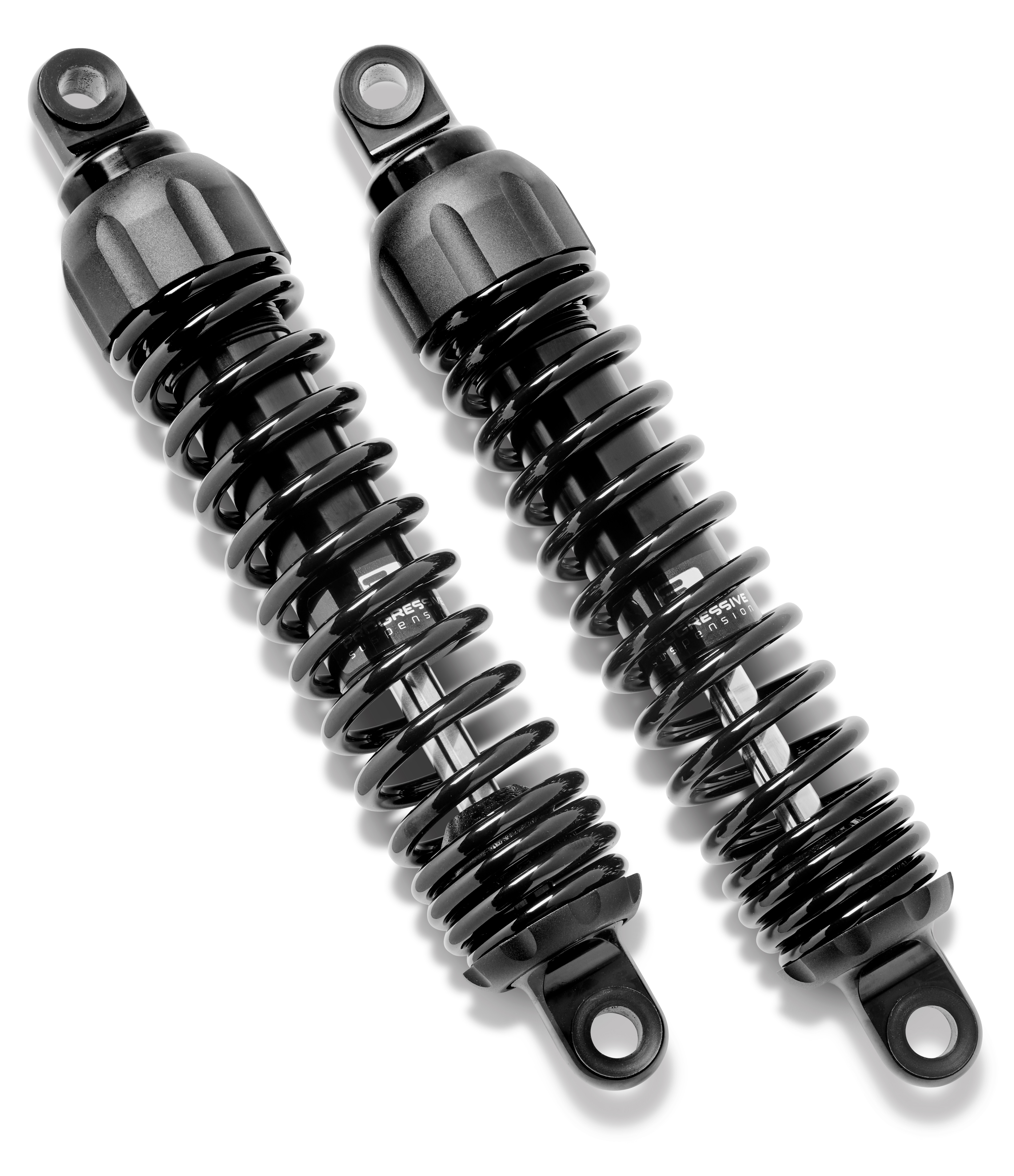 Progressive Suspension 444 Black 13" Rear Shocks fits 1984-2022 Harley Touring