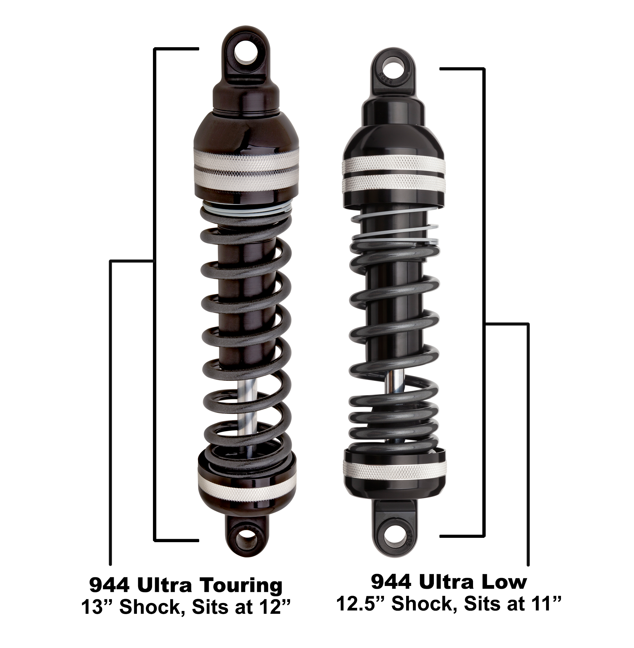 Progressive Suspension 944-4019UL Ultra Low Shocks 12.5