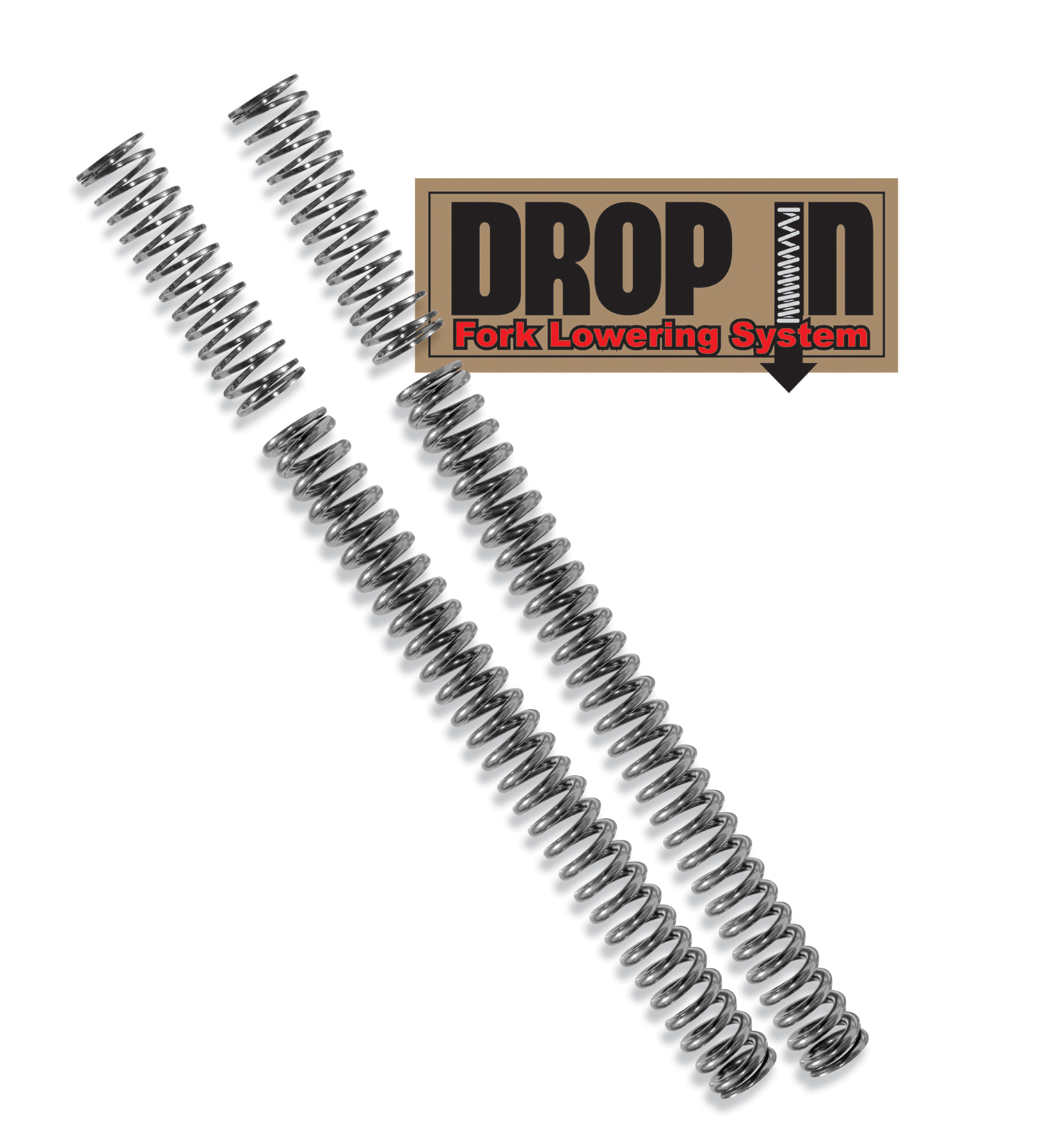 Progressive Suspension 10-2000 Fork Spring Drop-in Kit for 10-15 HD Forty Eight